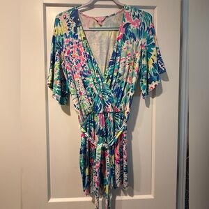 Lilly Pulitzer Romper with belt